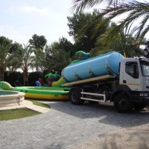 Water transport lorry